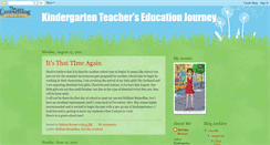 Desktop Screenshot of kindergarteneducationjourney.blogspot.com