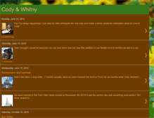 Tablet Screenshot of codyandwhitny.blogspot.com