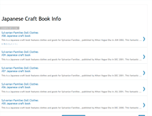 Tablet Screenshot of japanesecraftbookinfo.blogspot.com
