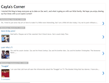 Tablet Screenshot of caylascorner.blogspot.com