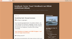 Desktop Screenshot of heinbloed-dream.blogspot.com