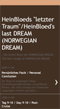 Mobile Screenshot of heinbloed-dream.blogspot.com