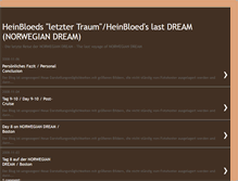 Tablet Screenshot of heinbloed-dream.blogspot.com