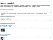 Tablet Screenshot of isabelmacocinilla.blogspot.com