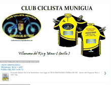 Tablet Screenshot of clubciclistamunigua.blogspot.com