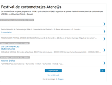 Tablet Screenshot of festival-cortos.blogspot.com