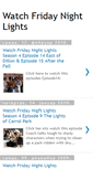 Mobile Screenshot of fridaynightlightsonline.blogspot.com