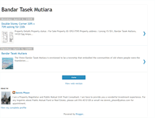 Tablet Screenshot of bandar-tasek-mutiara.blogspot.com