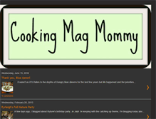 Tablet Screenshot of cookingmagmommy.blogspot.com