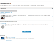 Tablet Screenshot of bloguniversomac.blogspot.com