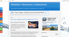 Desktop Screenshot of obesidad-salud.blogspot.com