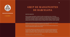 Desktop Screenshot of massatgistesbarcelona.blogspot.com