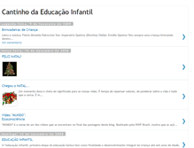 Tablet Screenshot of cantinhodaeducacaoinfantil.blogspot.com