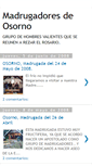 Mobile Screenshot of madrugadoresosorno.blogspot.com