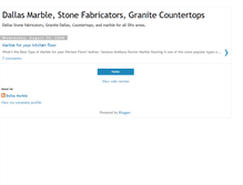 Tablet Screenshot of dallasmarble.blogspot.com
