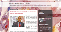 Desktop Screenshot of giordanosottosanti.blogspot.com