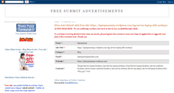 Desktop Screenshot of free-submit-advertisements.blogspot.com