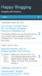 Mobile Screenshot of hapiblogging.blogspot.com