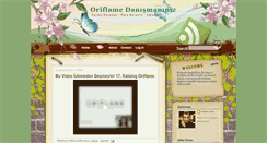 Desktop Screenshot of oriflamedanismaniniz.blogspot.com