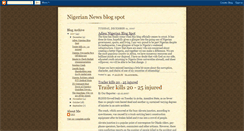 Desktop Screenshot of nigeriannews07.blogspot.com