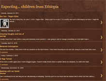 Tablet Screenshot of expecting-childrenfromethiopia.blogspot.com