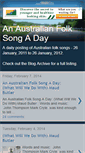 Mobile Screenshot of ozfolksongaday.blogspot.com