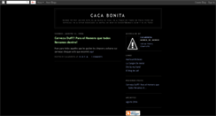 Desktop Screenshot of cacabonita.blogspot.com