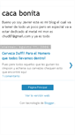 Mobile Screenshot of cacabonita.blogspot.com