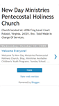 Mobile Screenshot of newdayministriesphchurch.blogspot.com