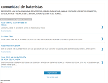 Tablet Screenshot of bateristasperuanos.blogspot.com