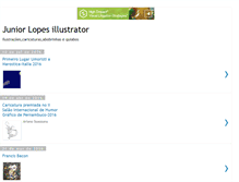 Tablet Screenshot of juniorlopesillustrator.blogspot.com