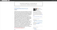 Desktop Screenshot of especiariassonoras.blogspot.com