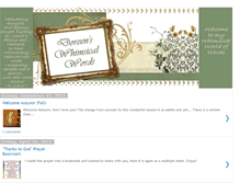 Tablet Screenshot of doreenswhimsicalwords.blogspot.com