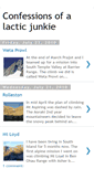 Mobile Screenshot of lacticjunkie.blogspot.com