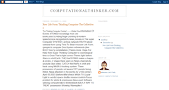 Desktop Screenshot of computationalthinker.blogspot.com