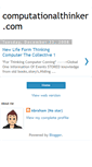 Mobile Screenshot of computationalthinker.blogspot.com