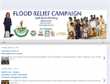 Tablet Screenshot of amcfloodrelief.blogspot.com