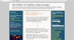 Desktop Screenshot of apocalipsisyactualidad.blogspot.com