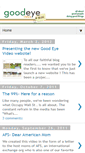 Mobile Screenshot of goodeyevideo.blogspot.com