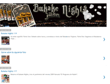 Tablet Screenshot of bukakenights.blogspot.com