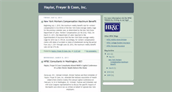 Desktop Screenshot of haylorfreyercoon.blogspot.com