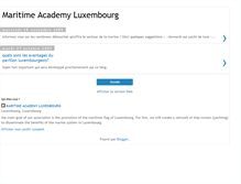 Tablet Screenshot of luxembourgmaritimeacademy.blogspot.com