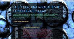 Desktop Screenshot of biologiacelularupn.blogspot.com