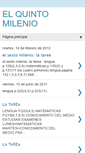 Mobile Screenshot of elquintomilenio.blogspot.com