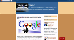 Desktop Screenshot of ciberapit2.blogspot.com