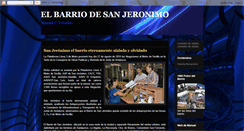 Desktop Screenshot of barriodesanjeronimo.blogspot.com