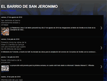 Tablet Screenshot of barriodesanjeronimo.blogspot.com