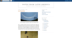 Desktop Screenshot of notesfromlatinamerica.blogspot.com