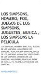 Mobile Screenshot of lossimpsonsblogs.blogspot.com