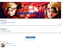 Tablet Screenshot of narutogamespt.blogspot.com